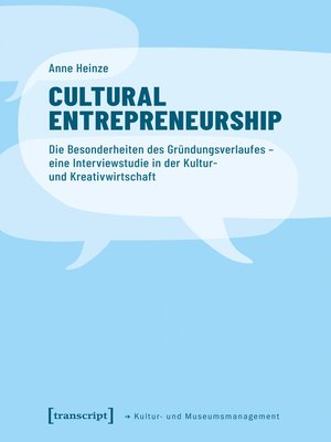 cover image of Cultural Entrepreneurship